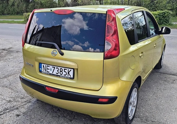 Nissan Note cena 9999 przebieg: 189462, rok produkcji 2006 z Elbląg małe 497